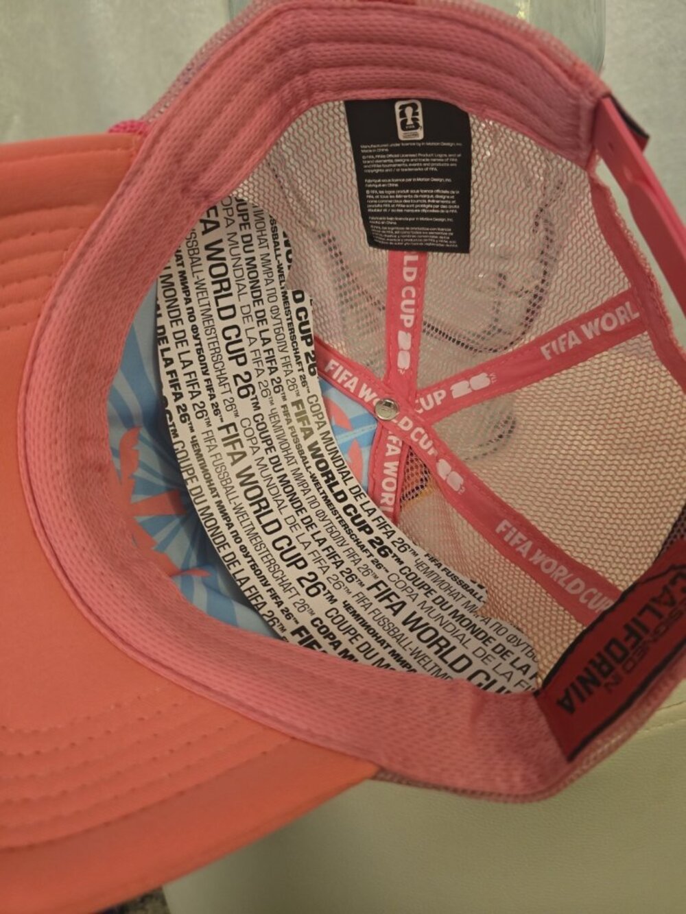 Lot 6 New Fifa World Cup Foam Trucker Cap Hat Officially Licensed NEW Mexico USA - Picture 2 of 16